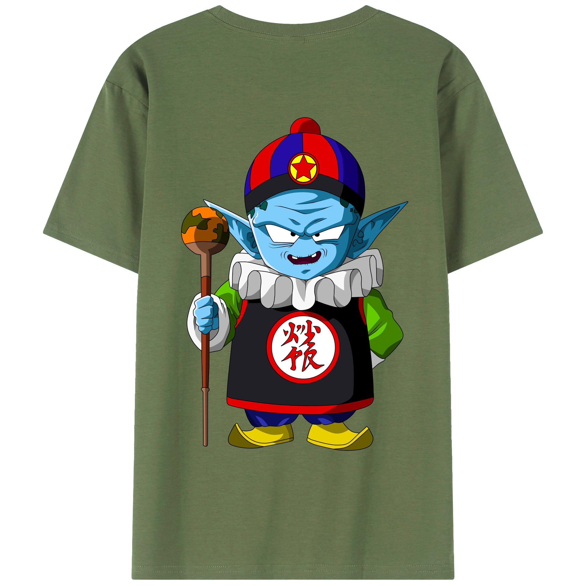 （画像用） ドラゴンボール DRAGON BALL 綿100％ メンズ半袖Tシャツ（バックプリント） 通気性